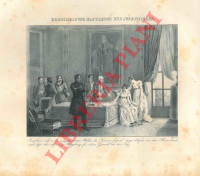 - - Ehescheidung Napoleons und Josephinens. (Il divorzio di Napoleone e Giuseppina).