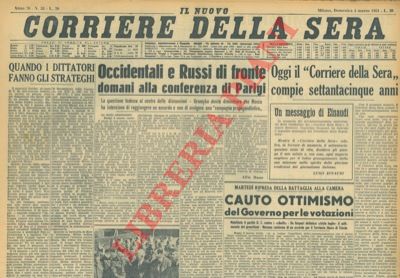 - - Questione tedesca : Occidentali e Russi alla conferenza di Parigi.