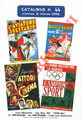 Mencaroni. Bari - - Cataloghi di vendita di fumetti e figurine.