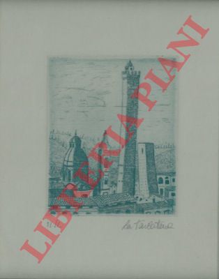 La Tarlantana - - Vedutina di Bologna con torri.