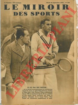 - - Cochet et Tilden, au stade Roland-Garros