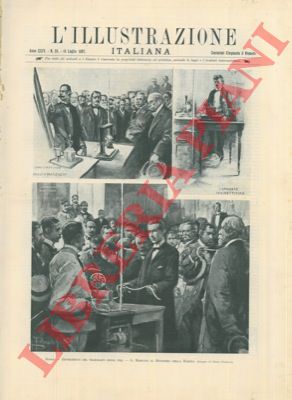 MANCINI Ernesto - - Esperimenti del telegrafo senza fili. G. Marconi al Ministero della Marina.