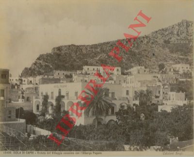 Brogi - - Isola di Capri. Veduta del villaggio omonimo con l'Albergo Pagano.