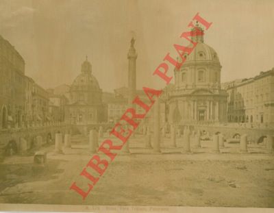 - - Roma. Foro Traiano panorama, Pantheon di Agrippa, Fontana di Trevi, Colosseo preso da S.Francesca Romana.
