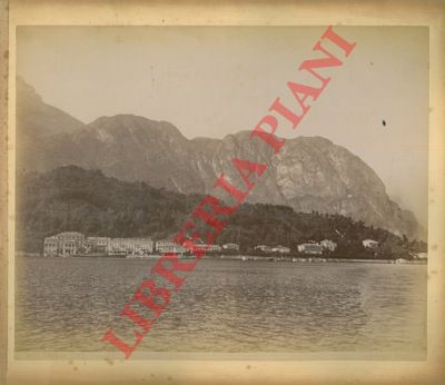 Brogi - - Lago di Como. Varenna La Galleia, Villa Serbelloni, Riva di Tremezzo, Veduta panoramica, Bellagio e Villa Melzi.