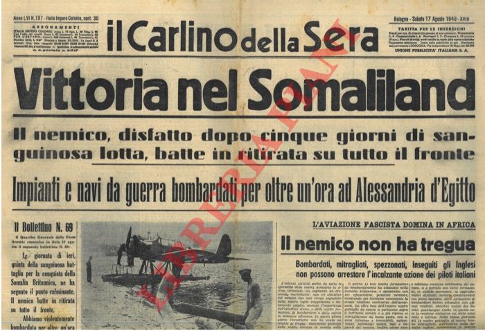 - - Vittoria nel Somaliland.