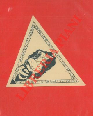 SERRA B. - - Foglietto triangolare di cm. 11,5 per lato , 1917, per Gino Sabattini, 