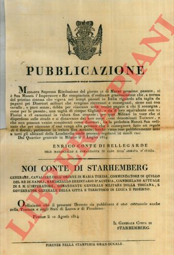 - - Soppressione e conferma di uffici di posta nel territorio toscano.