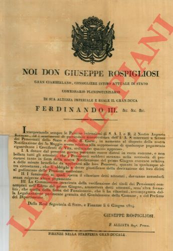 - - Possibilit di riporto su carta comune di tutti gli attestati riguardanti le Pensioni.