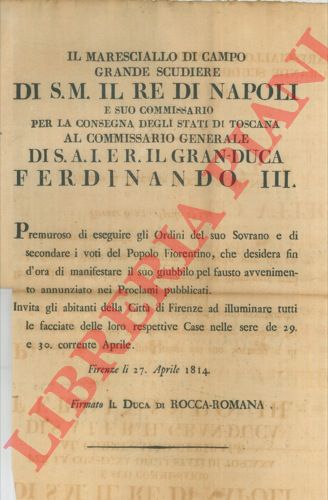 - - Invito ad illuminare le case dei cittadini.