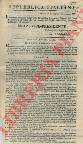 - - Progetto di Legge sulle Tasse per gli Atti nei Giudizi Civili.