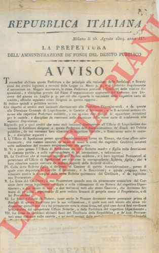 - - Gestione  dei Crediti presso le Prefetture Dipartimentali.