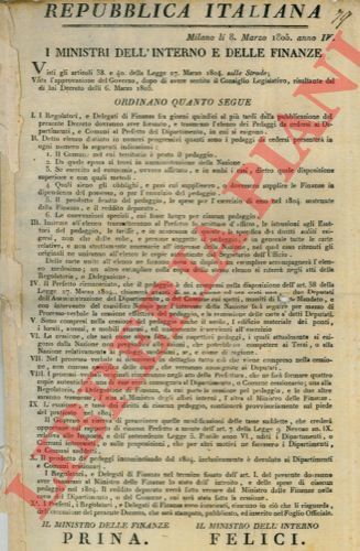 - - Decreto Legge sulle Strade e la gestione dei Pedaggi.