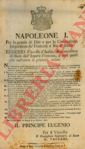 - - Decreto per le Cause di Pubblica Amministrazione rimaste incomplete presso il cessato Consiglio Legislativo.