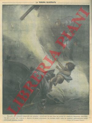 Pisani V. - - Un fulmine durante un temporale sbalza un bambino addormentato dalla culla.