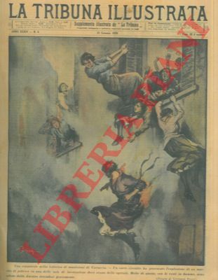 Pisani V. - - Incendio in una fabbrica di munizioni a Varsavia, con molti ustionati.