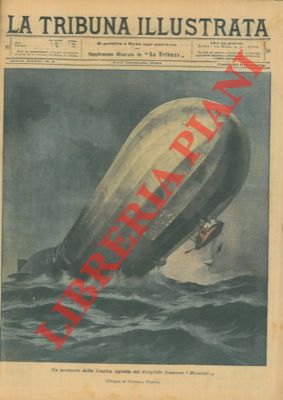 Pisani V. - - Il dirigibile francese Dixmude precipita in mare.