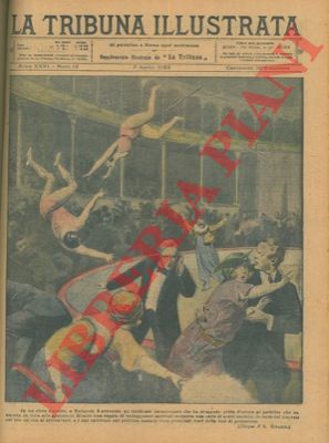 MINARDI A. - - In un circo a Budapest si spezza la corda del trapezio e i due artisti precipitano tra il pubblico.