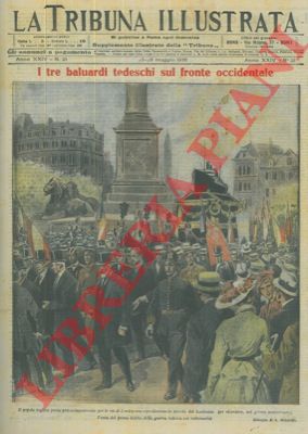 MINARDI A. - - Il popolo inglese porta in processione per Londra uan risproduzione del piccolo del 