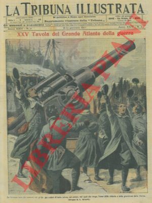 MINARDI A. - - La bronzea voce dei cannoni saluta sul campo l'anno delle vittorie e della grandezza della Patria.