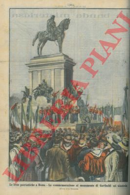 DALMONTE L. - - La commemorazione al monumento di Garibaldi sul Gianicolo.