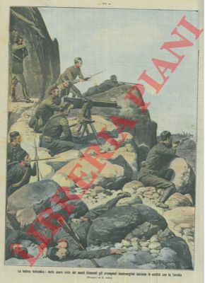 ABBO E. - - Dalle vette dei monti Klementi gli avamposti montenegrini iniziano le ostilit con la turchia.