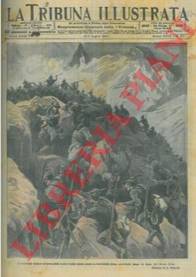 MINARDI A. - - L'attacco degli alpini contro le difese austriache.