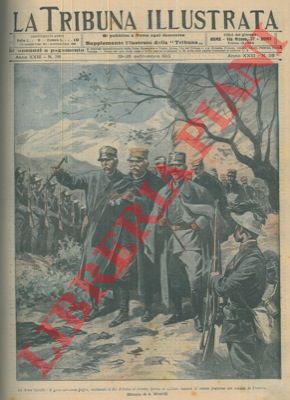 MINARDI A. - - Il generalissomo Ioffre visitando il Re d'Itali al fronte, porta il saluto dei soldati francesi.
