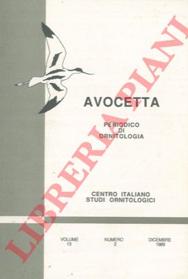 - - Avocetta. Periodico di Ornitologia. CISO. Centro Italiano Studi Ornitologici.