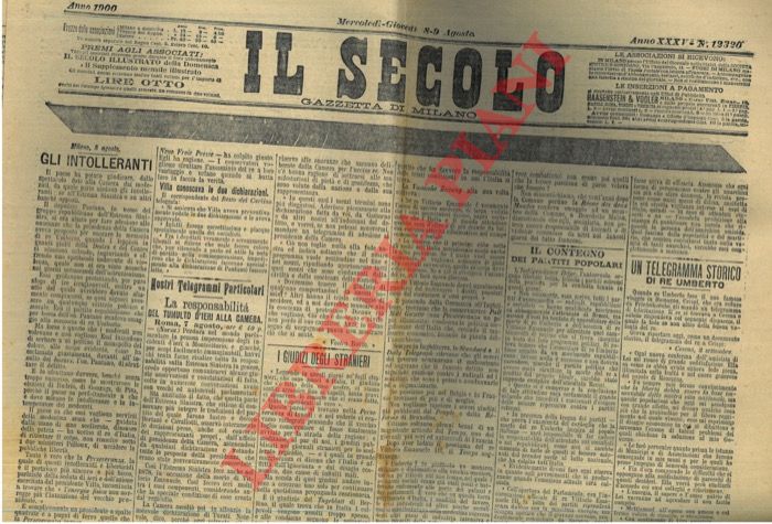 - - Il Secolo. Gazzetta di Milano.