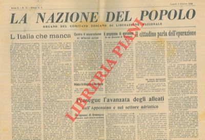 - - Savignano di Romagna liberato dall'Ottava Armata.