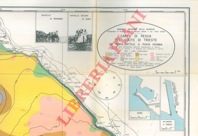 CNR - - Carta di pesca del Golfo di Trieste da Punta Sottile a Punta Sdobba.