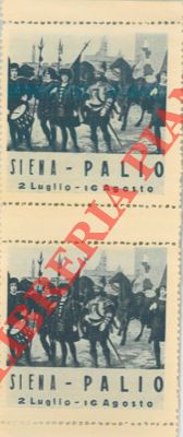 - - Siena - Palio. 2 Luglio - 16 Agosto