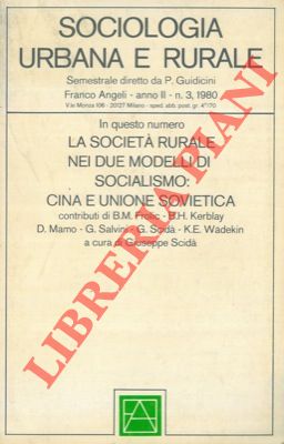 - - Sociologia urbana e rurale. Semestrale diretto da P. Guidicini.