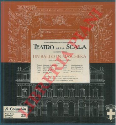 Giuseppe Verdi - - Un ballo in maschera. Opera in tre atti di Antonio Somma.
