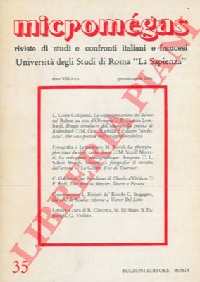 - - Micromgas. Rivista di studi e confronti italiani e francesi.