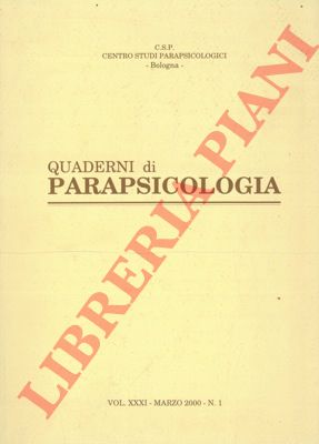 - - Quaderni di paraspicologia.