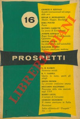 - - Prospetti.