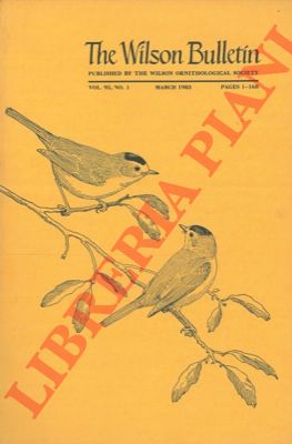 - - The Wilson Bulletin. Published by The Wilson Ornitological Society.