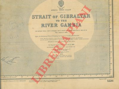 Admiralty - - Strait of Gibraltar to the River Gambia by Captain Vidal ... with additions to 1886.