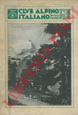 - - Club Alpino Italiano. Rivista mensile.