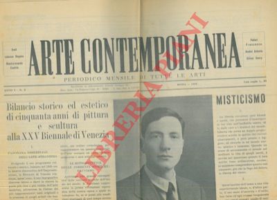 - - Arte contemporanea. Periodico mensile di tutte le arti.