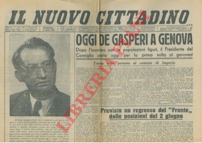 - - Il nuovo cittadino. Quotidiano catolico.