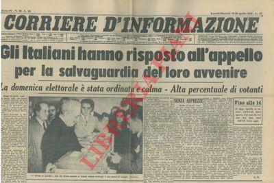 - - Corriere d'informazione.