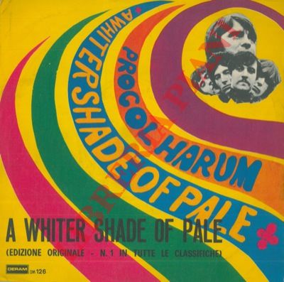 - - Procol Harum (A whiter shade of pale) - Bruno Lauzi (Il poeta) - Gino Paoli (Senza fine).
