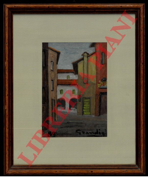 Grandini - - Ghetto di Bologna. Via dell'Inferno, casa nella