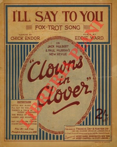 - - OK Corral - C'est si bon - La fine - Toute la semaine - I'll say to you.