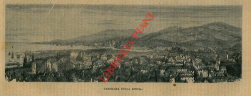 - - Panorama della Spezia - Veduta di Fezzano, riva occidentale del Golfo della Spezia.