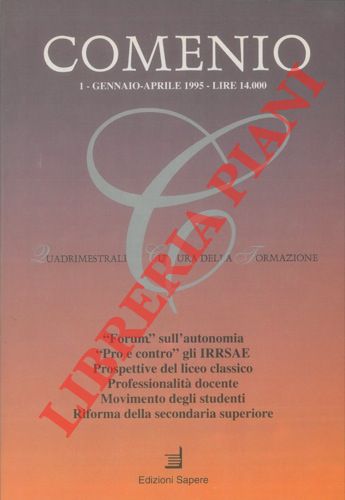 - - Comenio. Quadrimestrale di Cultura della formazione.