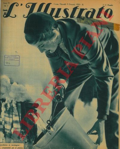 - - L'Illustrato. Settimanale di arte, letteratura, cinema, sport, attualit, etc. promosso dalle S.R.p.C.